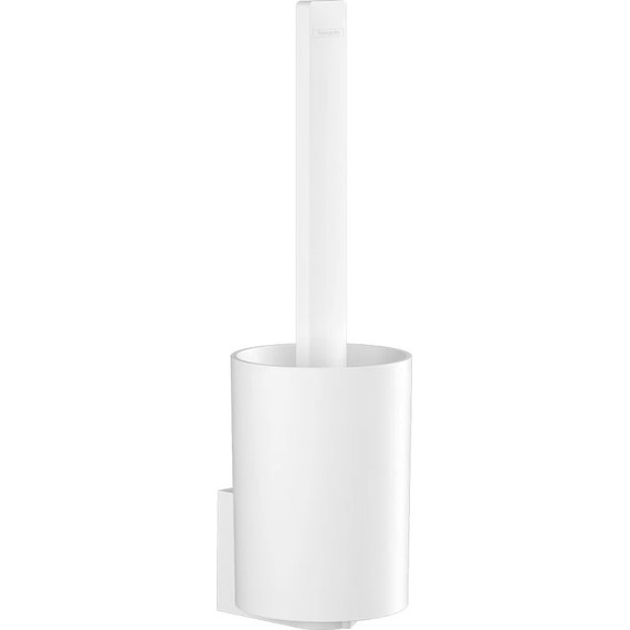 Ёршик для унитаза Hansgrohe WallStoris 27927700, цвет белый матовый - фото 