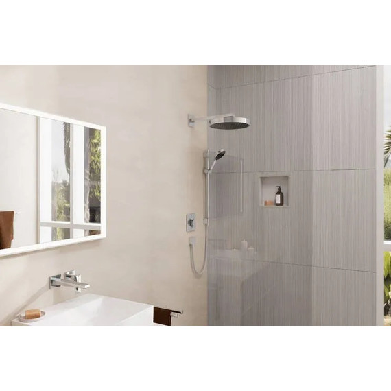 Кронштейн стеновой для верхнего душа Hansgrohe Square 27694000 - фото 2