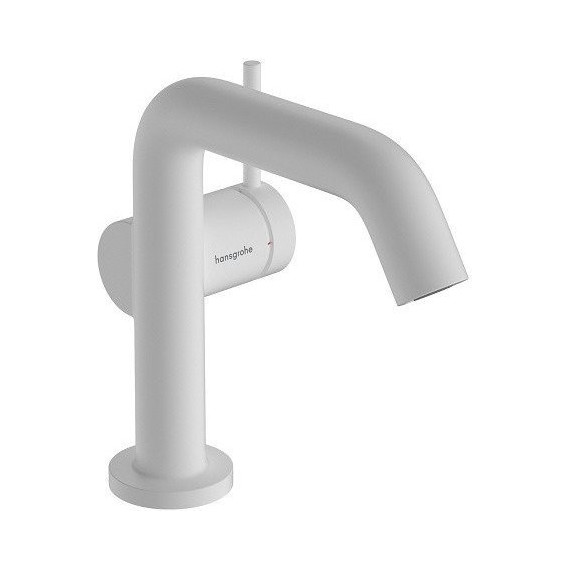 Смеситель для раковины Hansgrohe Tecturis S 73320700, белый - фото 