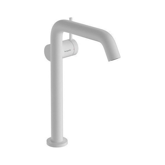 Смеситель для раковины высокий Hansgrohe Tecturis S 73370700, белый - фото 