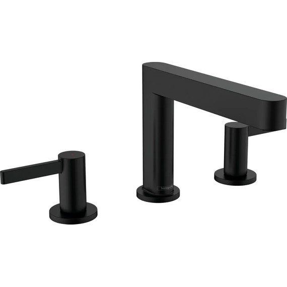 Смеситель для раковины Hansgrohe Finoris 76033670, чёрный матовый - фото 