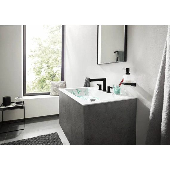 Смеситель для раковины Hansgrohe Finoris 76033670, чёрный матовый - фото 3