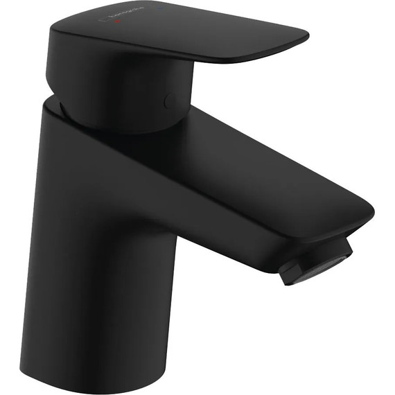 Смеситель для раковины Hansgrohe Logis 71070670, чёрный матовый - фото 