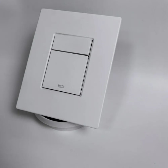 Инсталляция с подвесным унитазом комплект: Grohe Rapid SL 38772001+38732WM0 с подвесным безободковым унитазом BelBagno Uno BB3105CHR/SC сиденье микролифт, крепление, кнопка смыва белый матовый, Цвет производителя: белый матовый - фото 16