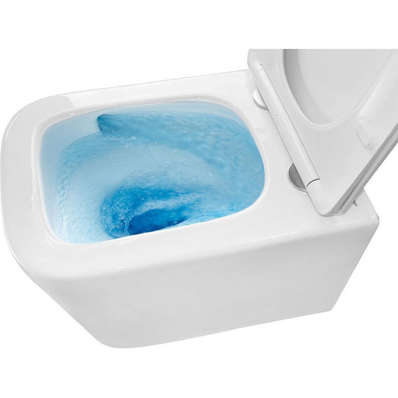 Инсталляция с подвесным унитазом комплект: Grohe Rapid SL 38772001+38732WM0 с подвесным безободковым унитазом Loranto Delphi 91343 сиденье микролифт, крепление, кнопка смыва белый матовый, Цвет производителя: белый матовый - фото 11