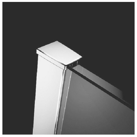 Душевая перегородка Radaway Modo New II 100 см хром/прозрачное - фото 2