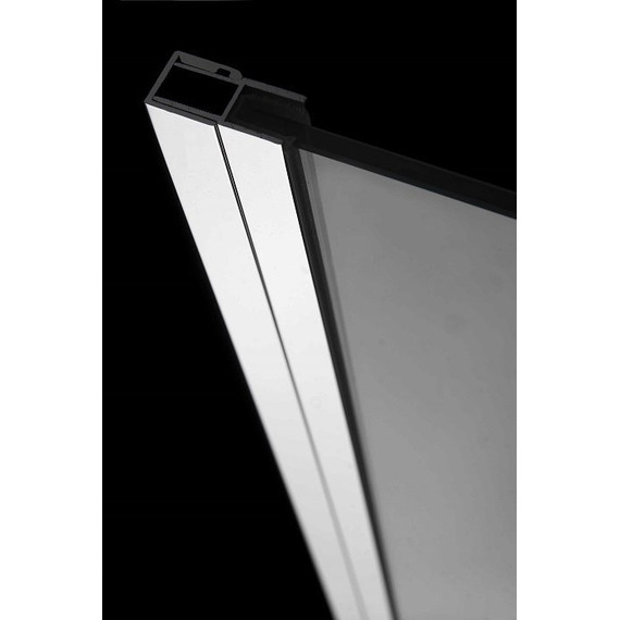 Душевое ограждение Radaway Carena KDJ 120х90 см L/R, хром/коричневое - фото 5