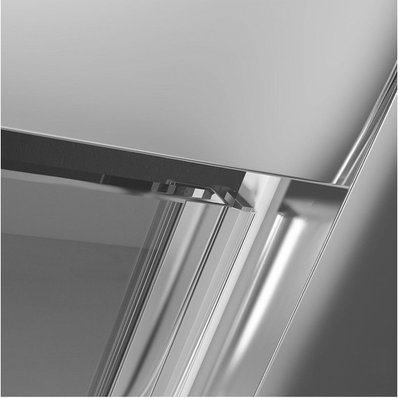 Душевое ограждение Radaway Twist DW+S 100х100 см, хром/коричневое - фото 7