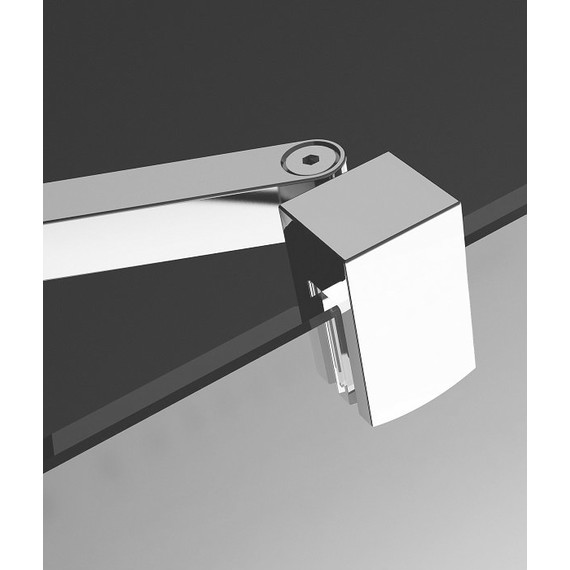 Душевое ограждение Radaway EOS II DWD+S1 100х100 см L/R, хром/прозрачное - фото 4