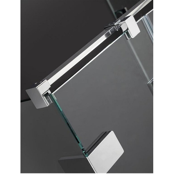 Душевое ограждение Radaway Euphoria KDJ P 120х100 см L/R, хром/прозрачное - фото 5