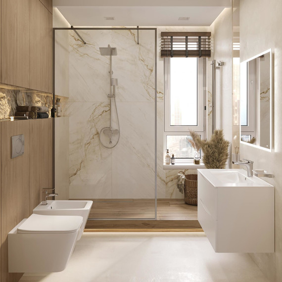 Душевая перегородка Stworki Хельсинки 120 cм MV-XE-120-CR (стекло 8 мм) хром/прозрачное - фото 