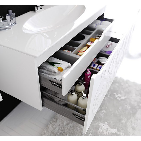 Тумба подвесная с раковиной Aqwella Clarberg Elegance 100 см EL0110 - фото, картинка 7 Тумба подвесная с раковиной Aqwella Clarberg Elegance 100 см EL0110 - фото 7