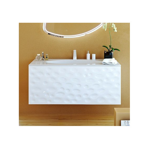 Тумба подвесная с раковиной Aqwella Clarberg Dune 120 см DUN0112 - фото 5