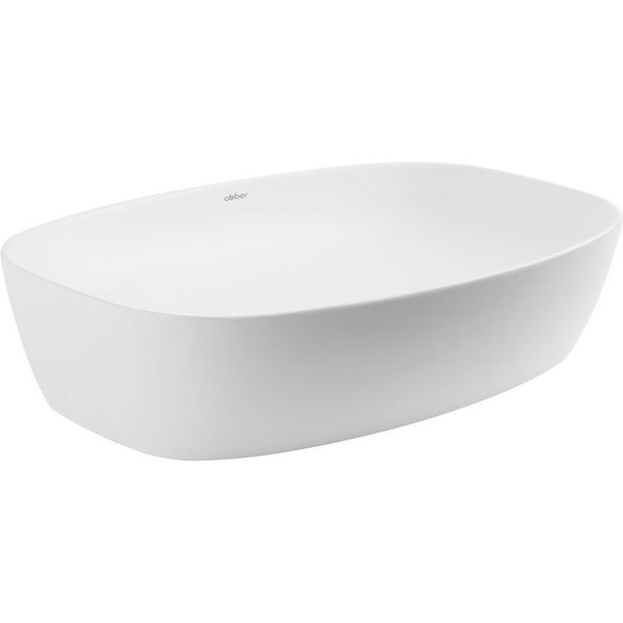 Раковина-чаша Abber Rechteck 60 см AC2206MW, белый матовый - фото 2