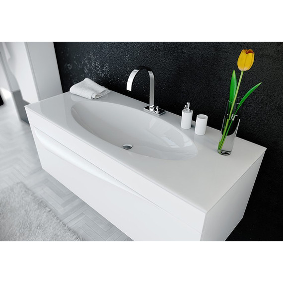 Тумба подвесная с раковиной Aqwella Clarberg Papyrus 120 см PAP0112E - фото, картинка 5 Тумба подвесная с раковиной Aqwella Clarberg Papyrus 120 см PAP0112E - фото 5