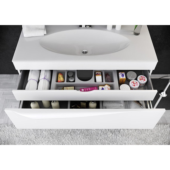 Тумба подвесная с раковиной Aqwella Clarberg Papyrus 120 см PAP0112E - фото, картинка 8 Тумба подвесная с раковиной Aqwella Clarberg Papyrus 120 см PAP0112E - фото 8