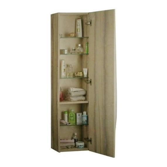 Пенал подвесной Aqwella Clarberg Papyrus wood 35 см Pap-w.05.35/LIGHT, дерево - фото 2