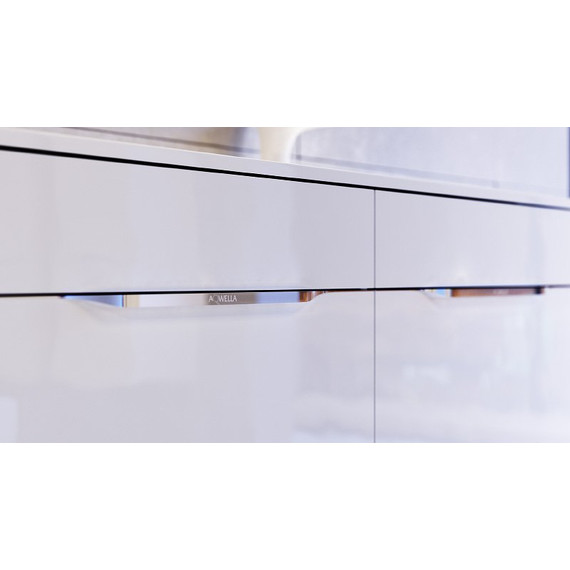 Пенал подвесной Aqwella Malaga 32 см Mal.05.03/L - фото 5