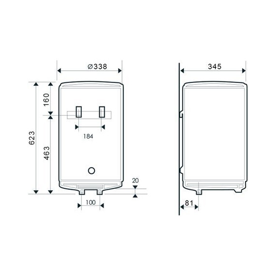 Водонагреватель (бойлер) Atlantic Opro Slim 30 831042 - фото 9