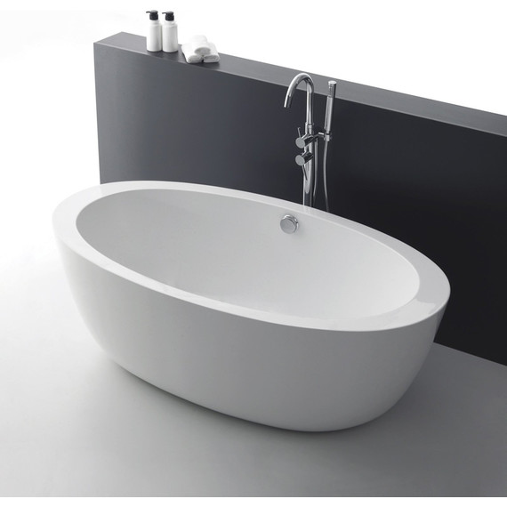Ванна отдельностоящая BelBagno 170x90 BB67-1700 - фото 4