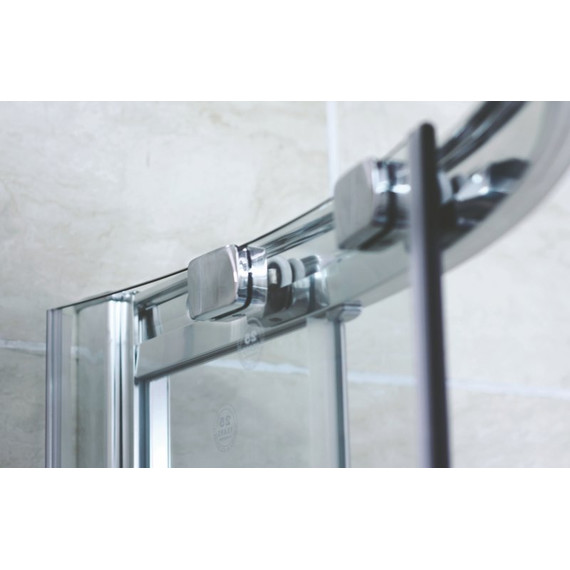Душевое ограждение Cezares 120х90 см PRATICO-RH-1-120/90-C-Cr, хром/прозрачное - фото 2