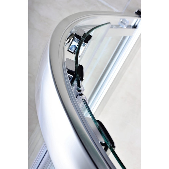 Душевое ограждение Cezares 120х90 см PRATICO-RH-1-120/90-C-Cr, хром/прозрачное - фото 5