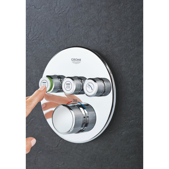 Смеситель для душа с термостатом Grohe Grohtherm SmartControl 29121000 - фото 8