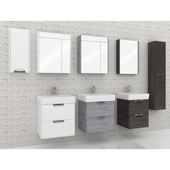 Зеркало шкаф Акватон Сильва 60 см 1A216202SIW70 - фото, картинка 4 Зеркало шкаф Акватон Сильва 60 см 1A216202SIW70 - фото 4