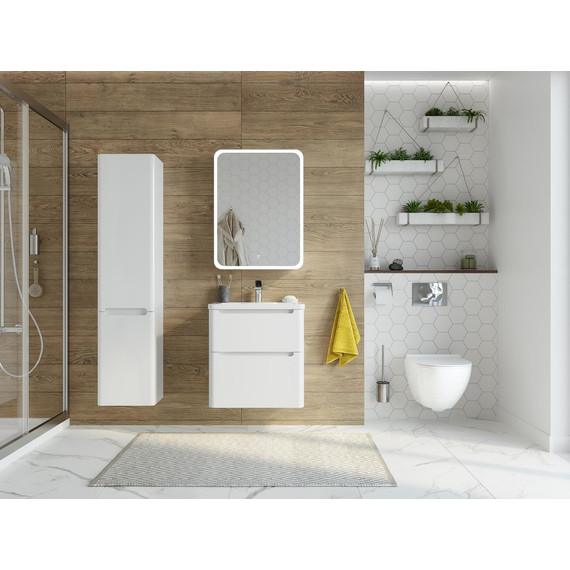 Пенал подвесной Stworki Монтре Мон.04.160/P/W, белый - фото 3