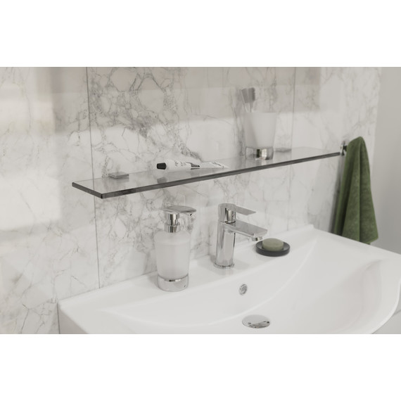 Стеклянная полка Stworki Glass 70 см 3GW258TTKK000 - фото 6