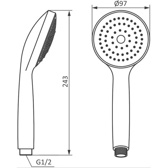 Смеситель для ванны Stworki Хельсинки HFHS10000 - фото 3