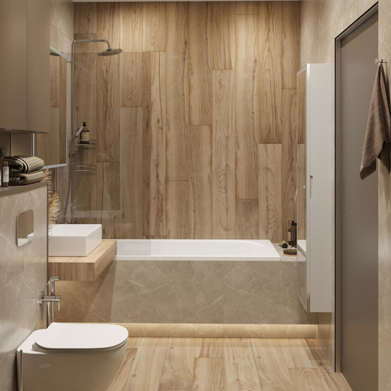 Шторка для ванны Stworki Стокгольм 50x150 см 3GW239TTKK000 (стекло 8 мм) хром/прозрачное - фото 7