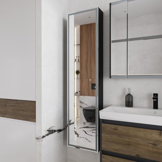 Пенал подвесной Stworki Кронборг МВК077, чёрный - фото 10