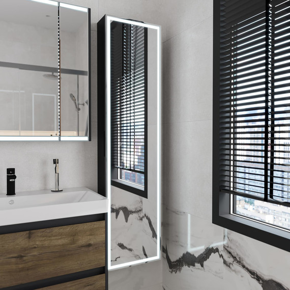 Пенал подвесной Stworki Кронборг МВК077, чёрный - фото 12