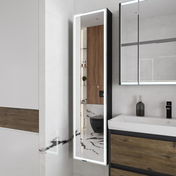 Пенал подвесной Stworki Кронборг МВК077, чёрный - фото 9