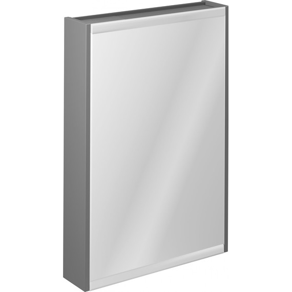 Зеркало-шкаф Stworki Кронборг 55 см 1A261802KB820, чёрный/серый - фото 6