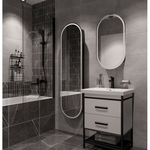 Пенал подвесной Stworki Мальмё МВК076, чёрный - фото 11