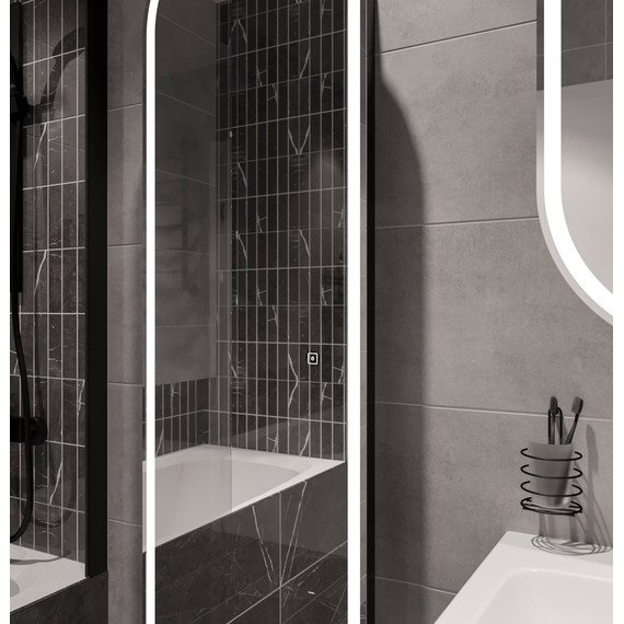 Пенал подвесной Stworki Мальмё МВК076, чёрный - фото 16