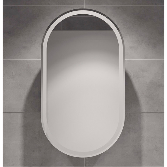 Зеркало-шкаф Stworki Мальмё 45 см МВК074, белый - фото 6