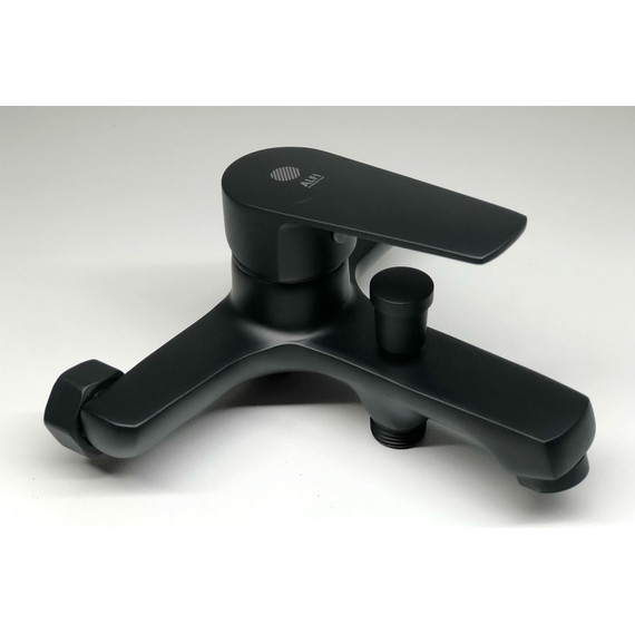 Смеситель для ванны Stworki Орхус OR-02b, чёрный - фото 4