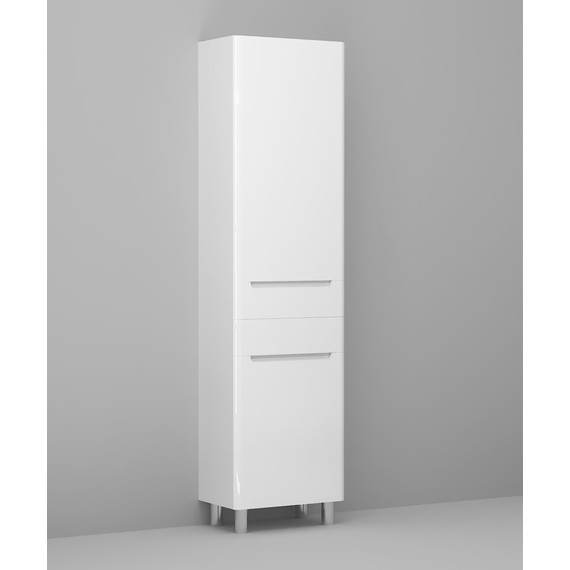 Пенал напольный Stworki Монтре Мон.04.190/N/W, белый - фото 7