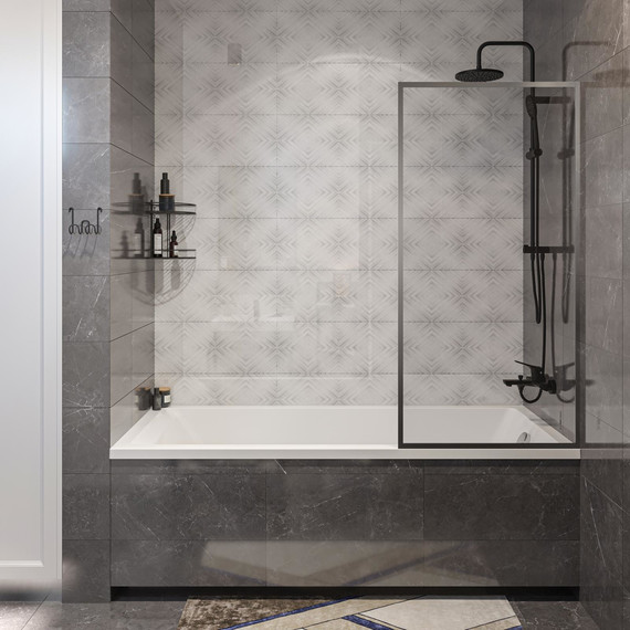 Шторка для ванны Stworki Карлстад 70x140 см MV-KA-70-CR (стекло 8 мм) хром/прозрачное - фото 8