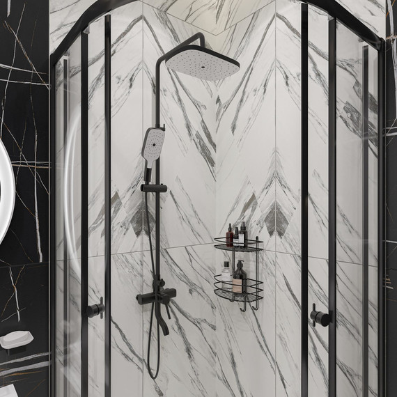 Душевая стойка Stworki Мосс FT13196OBD, чёрный - фото 4