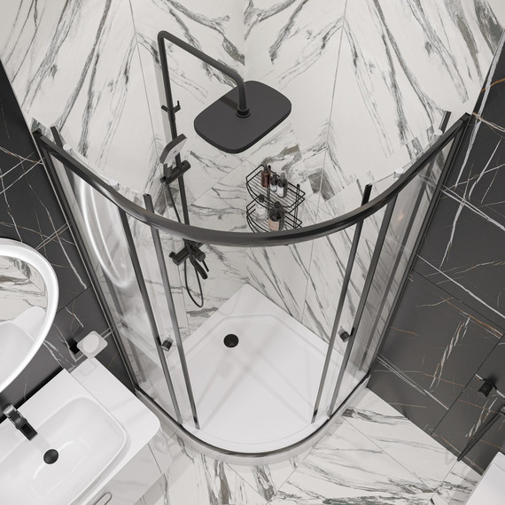 Душевая стойка Stworki Мосс FT13196OBD, чёрный - фото 7