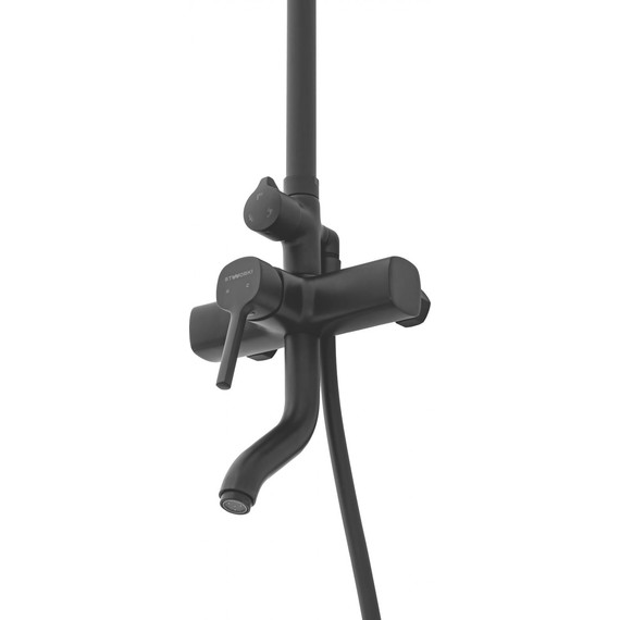 Душевая стойка Stworki Мосс FT13196OBD, чёрный - фото 12