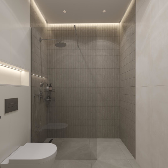 Душевая перегородка Stworki Берген 110 cм MV-BE-110-CR (стекло 8 мм) хром/прозрачное - фото 6