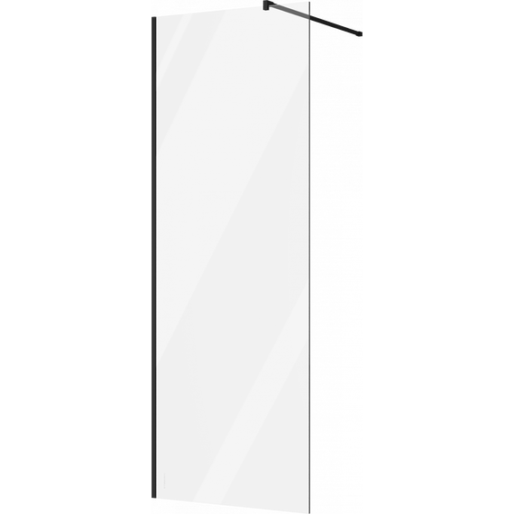 Душевая перегородка Stworki Берген 80 cм MV-BE-80-BL (стекло 8 мм) чёрный/прозрачное - фото 10