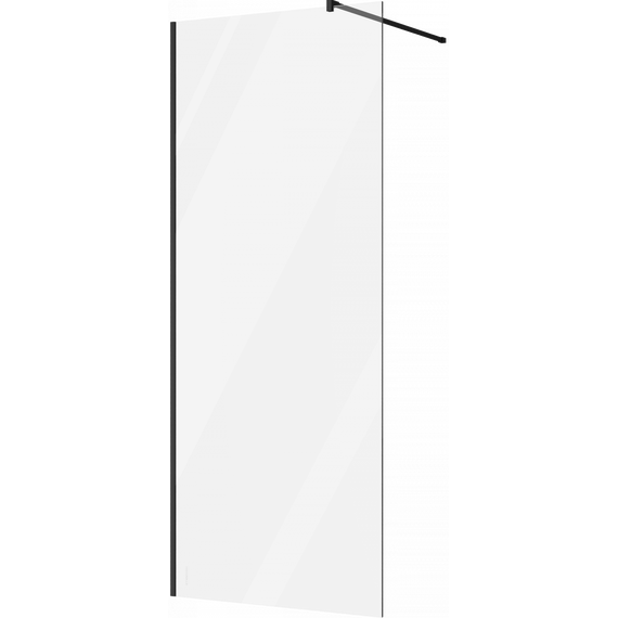 Душевая перегородка Stworki Берген 90 cм MV-BE-90-BL (стекло 8 мм) чёрный/прозрачное - фото 7