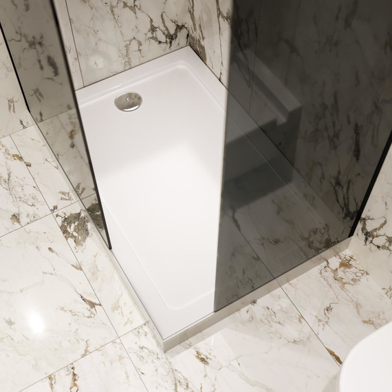 Душевая перегородка Stworki Берген 60 cм MV-BE-60-BL-T (стекло 8 мм) чёрный/тонированное - фото 10