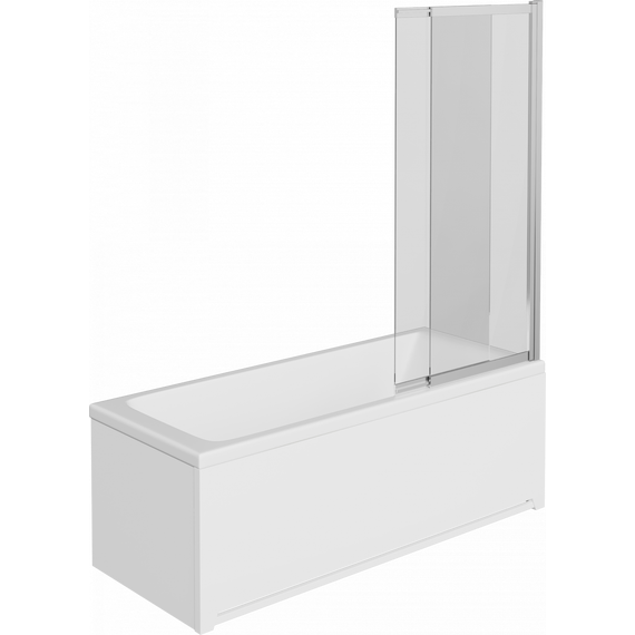 Шторка для ванны Stworki Нюборг 98x145 см STW_801_SL_C, хром/прозрачное - фото 15